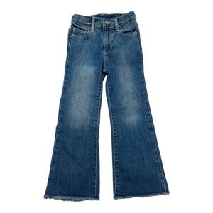 GAP Denim 70’s Flared Kids Jeans with Frayed Hem | Girls 5T - LIKE NEW